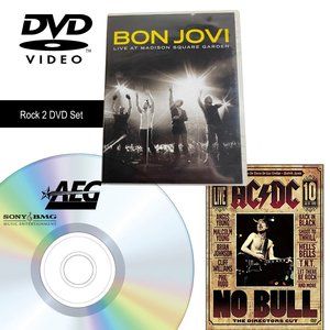MUSIC DVD: Rock 2 DVD Set : AC/DC Live / Bon Jovi Live